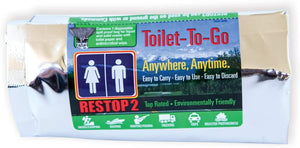 A RESTOP 2 - Disposable Liquid and Waste Travel Toilet